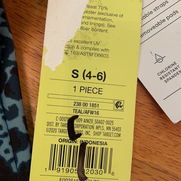 All in Motion Tankini. NWT - Picture 4 of 9